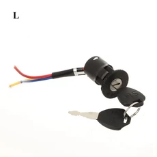 오토바이 점화 스위치 키 시작 전기 자전거 스쿠터용 전원 잠금 장치