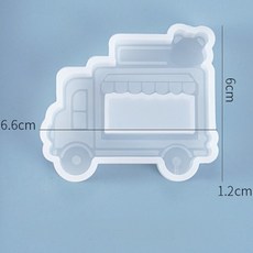 실리콘몰드 쉐이커 레진 10개입 공예 트럭, 10개