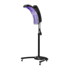 미용실 열처리기 셋팅 헤어 워머 파마 스탠드 에어롤, 1개, 수직형/블랙 68x55x135-175cm
