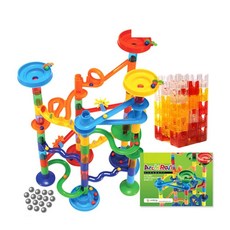 구슬트랙 롤로코스터 레일장난감 창의력활동놀이 도형 두뇌발달 베이비 3세, 1개