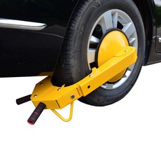 휠락 자동차 도난방지 잠금장치 클램프 캠핑카 승용차, 대형 클립 잠금장치 소형차화물차공용