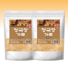 엄마애손 국산콩 청국장 분말, 2개, 500g