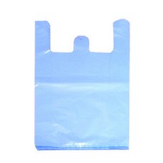 월드크린 손잡이 비닐봉투 하늘, 20L, 100개