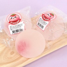 딸기 모찌 슬랑이 말랑이 스퀴시, 1개, 115g, 단일
