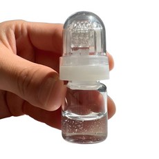 주비아 눈가 팔자 전용 mts 롤러 0.25mm 앰플 주입형, 1개, 맑음투명