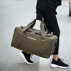 미군더플백 헬스가방 운동가방 스포츠 보스턴백 출장 여행용 짐가방 캠핑 낚시, 대용량 보스턴백40L