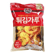 CJ 백설 튀김가루 1kg 10개입 BOX, 10개