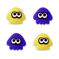 에버샵 닌텐도 스위치 플스 조이콘 스틱 커버 귀여운 실리콘 논슬립 캡, 1세트, 스블레툰 4개