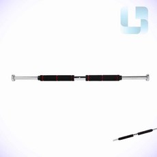 더에스 이중안전 풀커버 문틀 철봉 턱걸이봉 가정철봉 문틀턱걸이봉, 12.- 아이워너 흠집방지 안전 철봉 실버 샌드백걸이, -Get It-