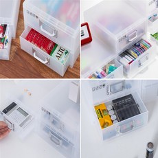 모멘티아몰 책상/화장대 정리용 2단 수납함 소품수납함