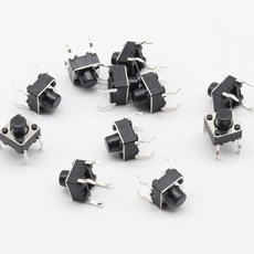 택타일 택트 푸시 버튼 마이크로 스위치 직접 셀프 리셋 딥 탑 구리 G91 6x6x6mm 4 핀 50 개/로트