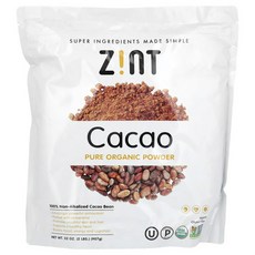 진트 카카오 순수 유기농 분말 907g(32oz) ZNT-02037, 1개