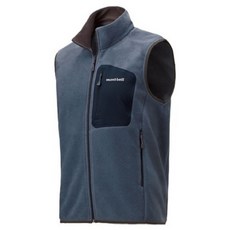 mont-bell CP100 ZIP VEST 刷毛背心 中央拉鍊開襟保暖背心