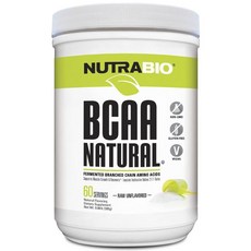 Nutrabio BCAA支鏈胺基酸粉 無味款, 300g, 1個