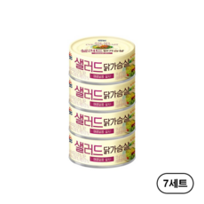 사조 샐러드 닭가슴살 통조림 135g, 28개