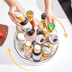 훈훈한생활 다용도 수납 회전트레이