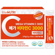 에버뉴트리 고함량 메가 비타민C 3000 분말, 1개, 270g