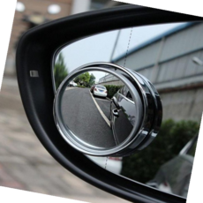 사이드미러 보조거울 자동차 주차 보조 백미러, 실버