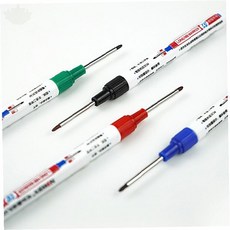 롱형 목공 마킹펜 32mm 굵은 펜촉 표시 현장 작업 목재 건축 필기 간편형, 레드(b)