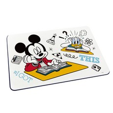 迪士尼 Disney 軟式珪藻土地墊 60x40 硅藻土腳踏墊 防潮, 上課米奇, 1個