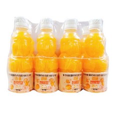 제주 감귤 천혜향 착즙주스 8병, 100ml