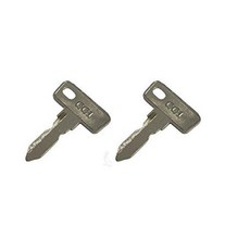 Automotive Authority LLC 클럽카 Ds/프레시덴트 1982+ 가스/일렉트릭 골프 카트 리플레이스먼트 이그니션 키 2팩, 2