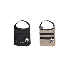 힐크릭 골프 가방 H412 웨빙포인트 토트백 BLACK/BEIGE 2HCABS4815BLBE_SC, 베이지