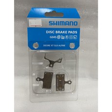 SHIMANO G04S 金屬碟煞來令片，適用 DEORE XT SLX ALFINE，附彈簧與插銷, G04, 1個