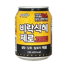 팔도 비락식혜 제로, 238ml, 96개