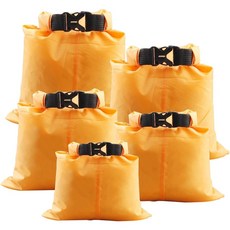 피모이스 방수 드라이백 5종 세트 서바이벌, 주황색