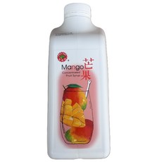 菓寶 芒果濃縮果漿, 1個裝, 1L