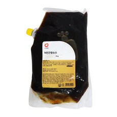 소스공방 소스공방 냉장 치킨간장소스 2kg, 1개