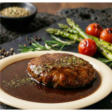 제주흑돈 한우 함박스테이크 180g, 1개