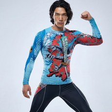 픽스기어 CFL-77 스포츠웨어 언더레이어 언더셔츠 짐웨어 헬스복 운동복 트레이닝복 주짓수 크로스핏 합기도 래쉬가드