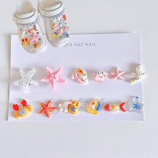 실내화 꾸미기 파츠 악세서리 바다 이야기