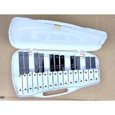 명창 실버스타 공명실로폰 27키 (백색) 피아노건반 스타일, 1개, 백색, 27판