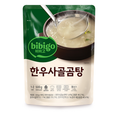비비고 한우사골곰탕, 500g, 3개