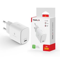 템플러 PD+QC 25W 2포트 초고속 가정용충전기, 케이블미포함, 1개