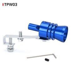 배기음튜닝 머플러 S/M/L/XL 차량 개조 장치 배기 파이프 터보 사운드 휘슬 자동차 범용 시뮬레이터, [05] L(44-55) TPW03