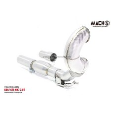 迪歐星車業 MACH5 高流量直通當派 200鉬 VW GOLF GTI MK7 提升引擎效率, 1個, 直通當派