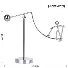 발란스맨 역도맨 외발맨 양발 진자운동 진자, 1개, 대형 밸런스 스케이트 스키 인물