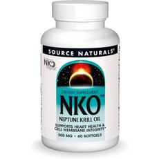 크릴오일 인지질 출처 내추럴스 NKO 넵튠 크릴 오일 막 무결성 * 500mg 60개 소프트젤, 1개, 60정