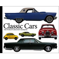 (영문도서)Classic Cars: Highly-Detailed Gatefold Artworks Paperback, Amber Books, English, 9781838866945