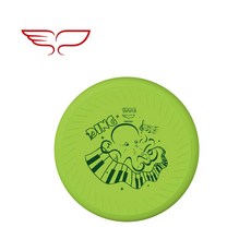 創意耐用【1707人好評】175g專業極限飛盤戶外運動飛盤健身飛碟軟兒童迴旋訓練成人比賽 LLUE, 兒童軟飛盤100克DING綠色, 1個