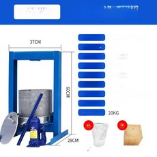 업소용 원액기 꿀 야채 압착기 수동 짜는기계 착즙기, 유압식 8l 2.5 - 7.0kg, 기본 모델명/품번