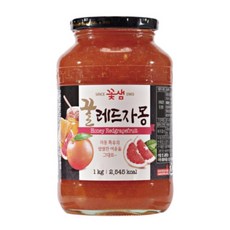 케이푸드_꽃샘 꿀레드자몽차, 1000g, 4개