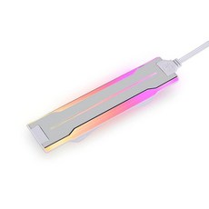LIAN LI UNI 팬 P28 옵션 측면 확산 RGB 스트립 3개 팩 화이트 컬러 프레임 (P28120-1W P28120-3W GA2P36W와 호환) -P28ARGB-W, SIDE ARGB 키트 화이트