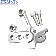 서론 라이트 비 X & S 세그웨이 X160 전기 오토바이 발판 고정 브래킷 받침대 페달 마운트 지지대, 04 Silver Left Bracket