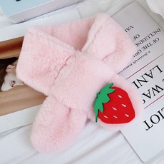 優選兒童圍巾可愛圍巾高顏值圍巾防風保暖兒童圍巾秋冬男女童保暖寶寶超萌可愛嬰兒仿兔毛毛絨韓版卡通脖套