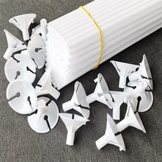 라이즈올 풍선 막대 40cm 100입 파티소품 풍선스틱